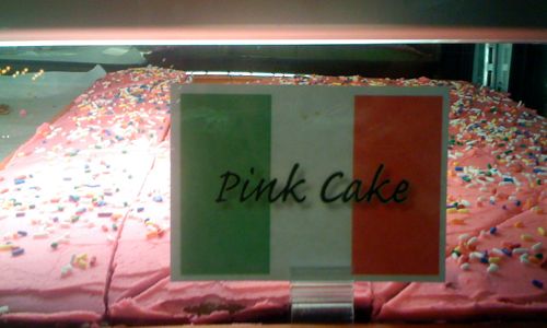 pink cake