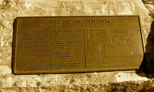 Alamo Plaque