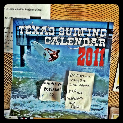 Texas Surf Calendar