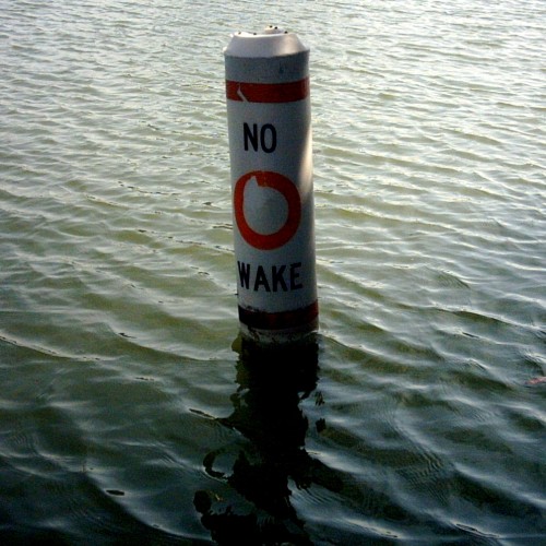 No Wake Buoy