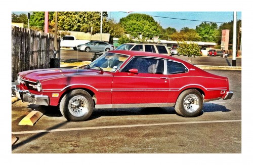 Red Ford Maverick