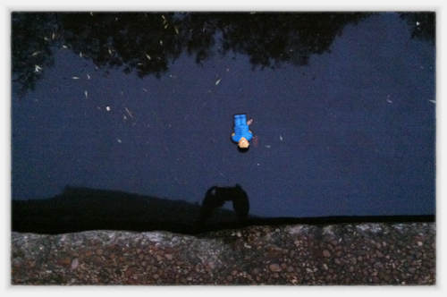 Spock in the San Antonio River