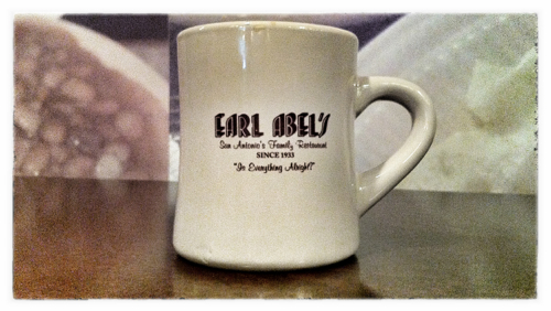 Earl Abel's Coffee Cup