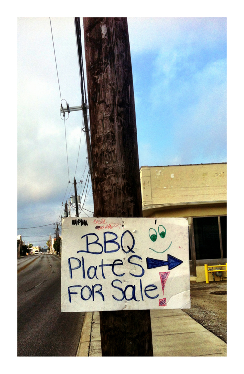 BBQ Plate Fund Raiser