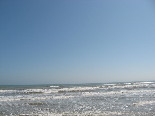 Winter Beach View