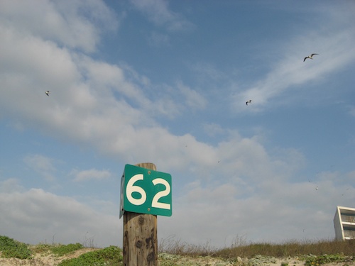 Mustang Island Marker 62