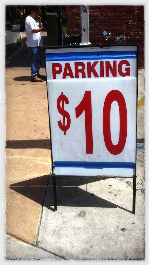 Ten Dollar Parking