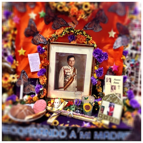 Dia de los muertos Shrine