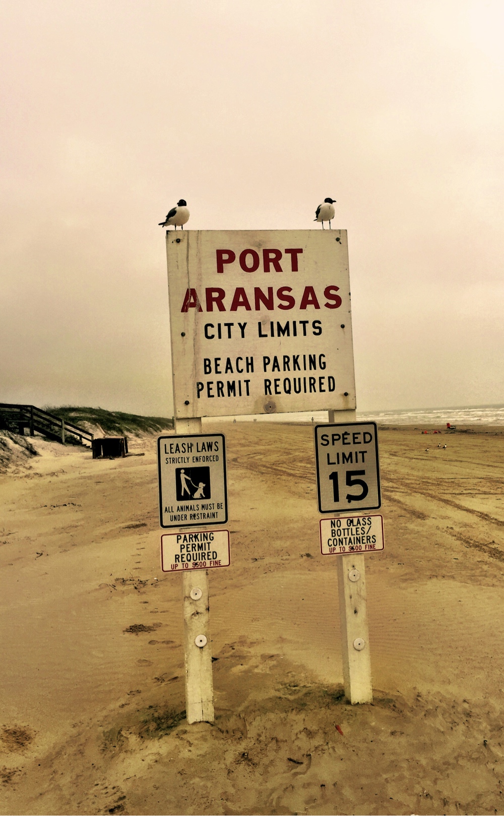 Port A Sign