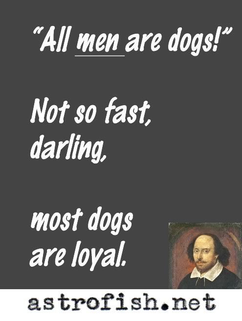 All men are dogs