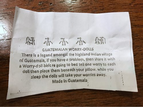 Guatemalan Worry Dolls