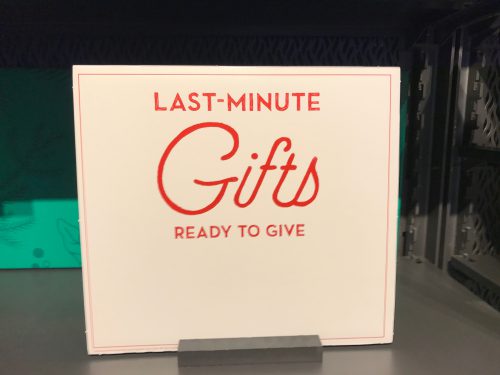 Last Minute Gifts