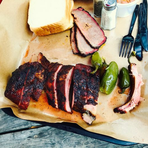 Pork Ribs and Brisket