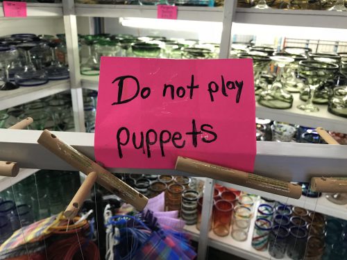 Do not play puppets