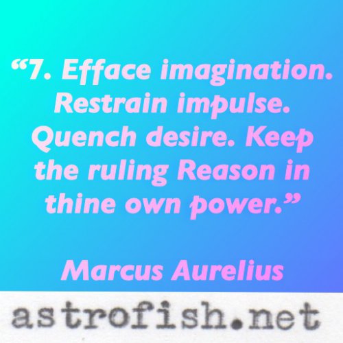 From Marcus Aurelius