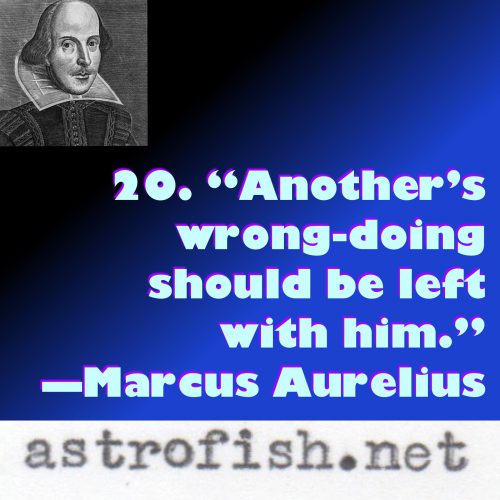 Marcus Aurelius 9.20