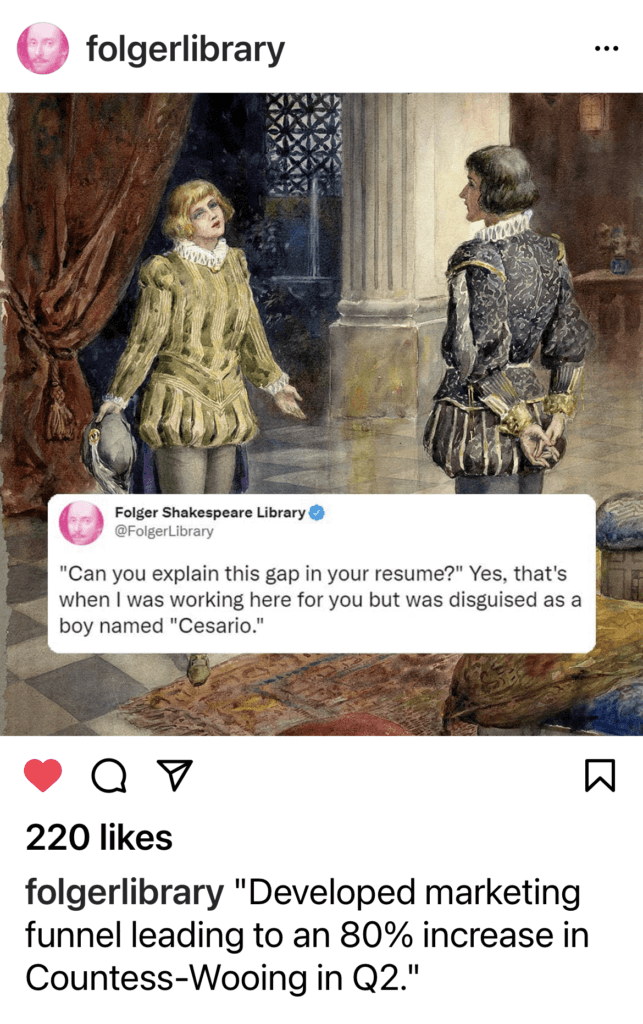 12th Night folger ig