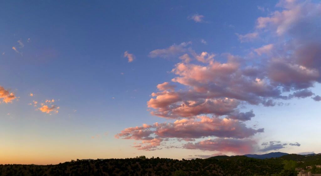 Sunset in Santa Fe